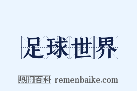 足球世界是什么意思的图片